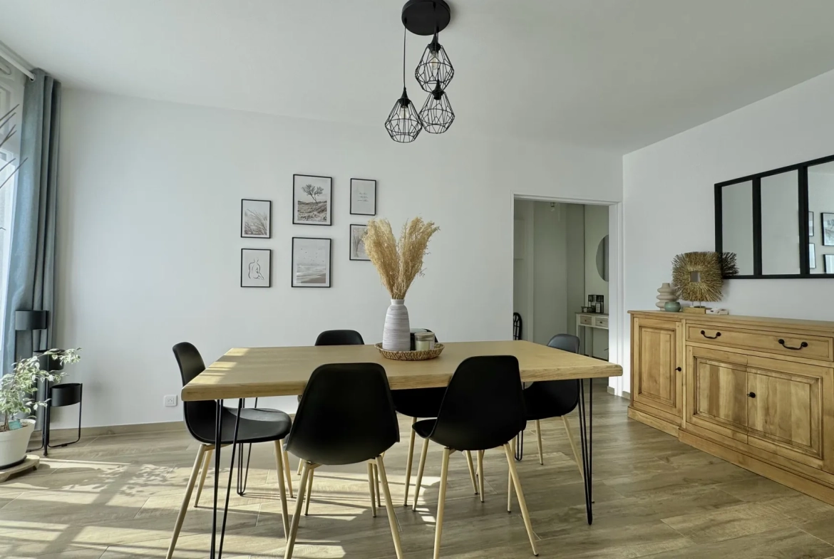 Appartement 4 pièces rénové avec balcon, cave et parking à La Valette du Var 