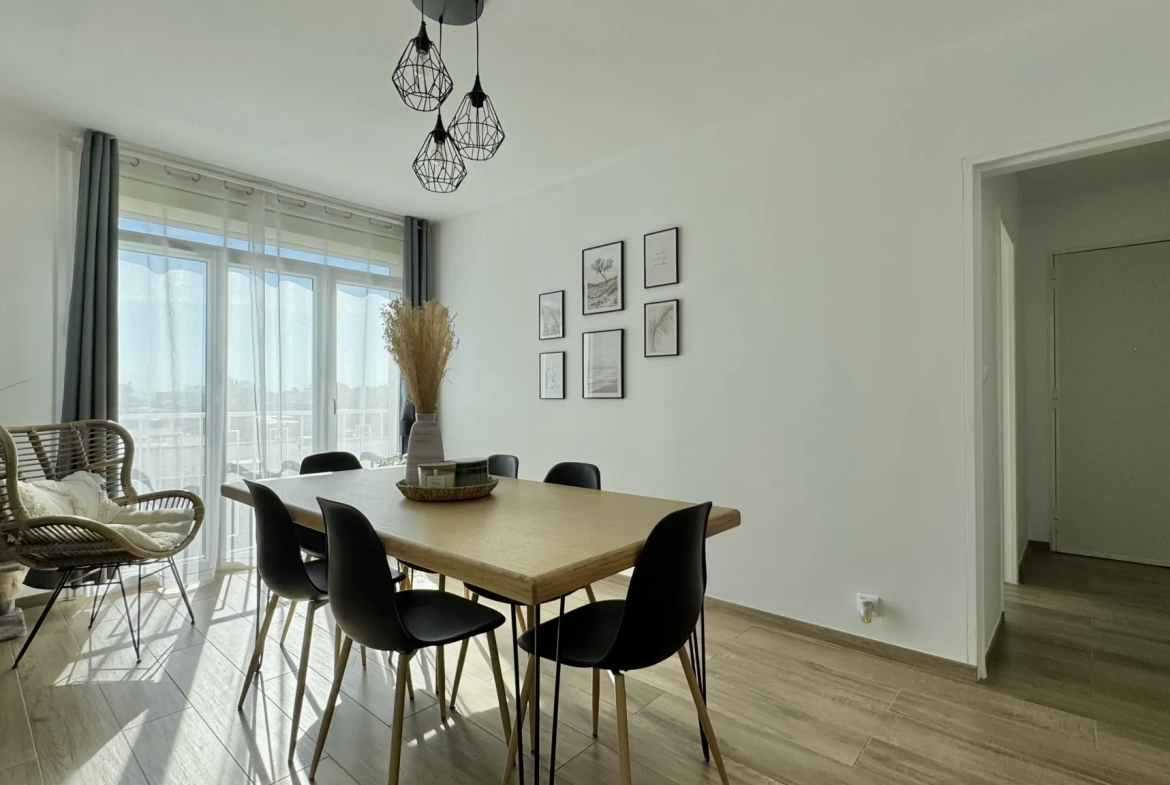 Appartement 4 pièces rénové avec balcon, cave et parking à La Valette du Var 