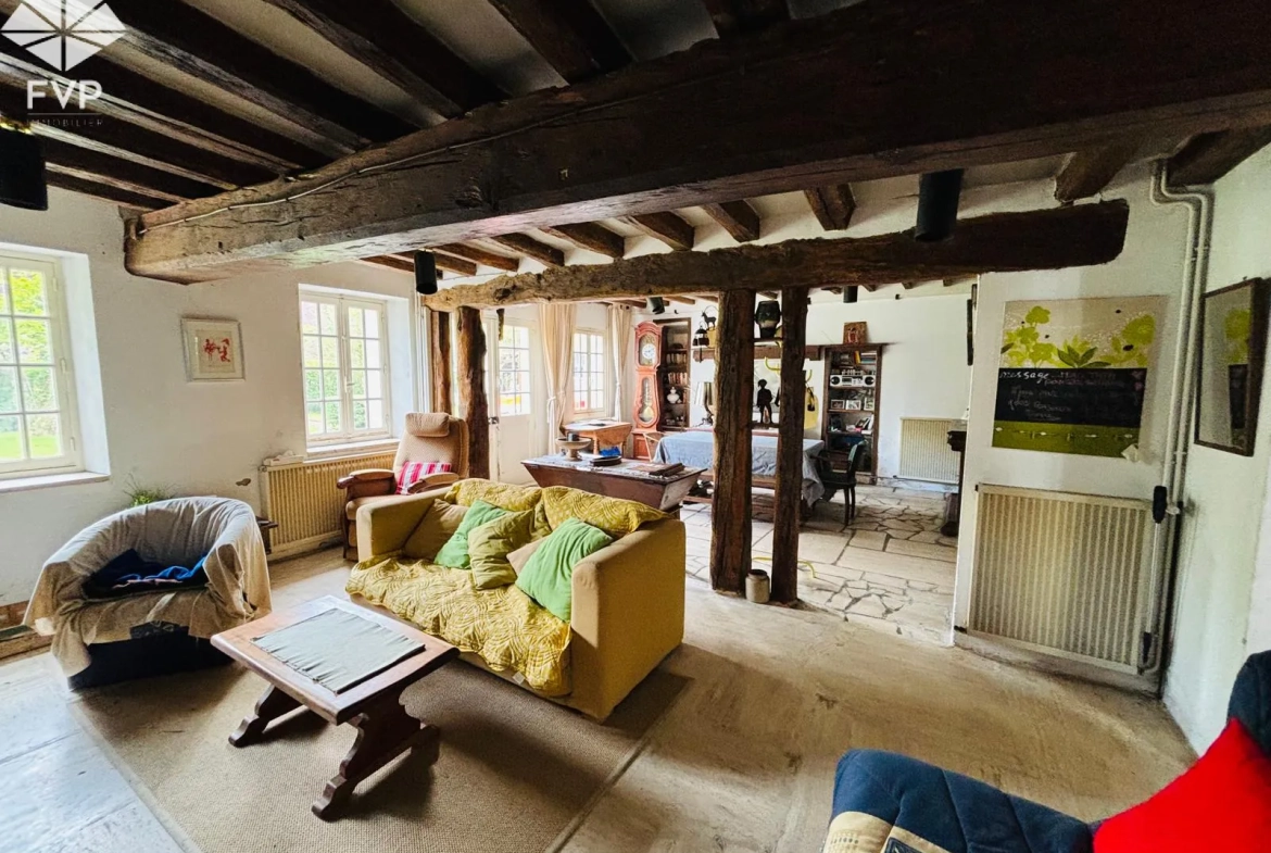 Maison de campagne à rénover à Douchy - Projet exceptionnel en pleine nature 