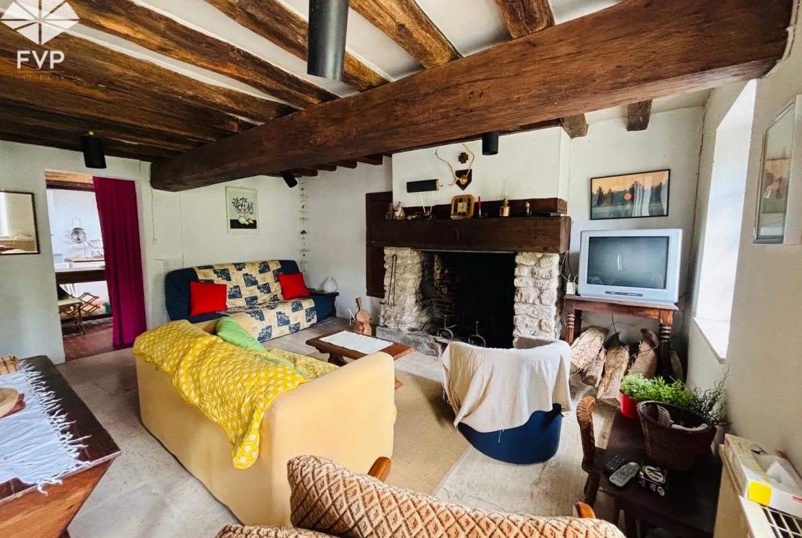 Maison de campagne à rénover à Douchy - Projet exceptionnel en pleine nature 