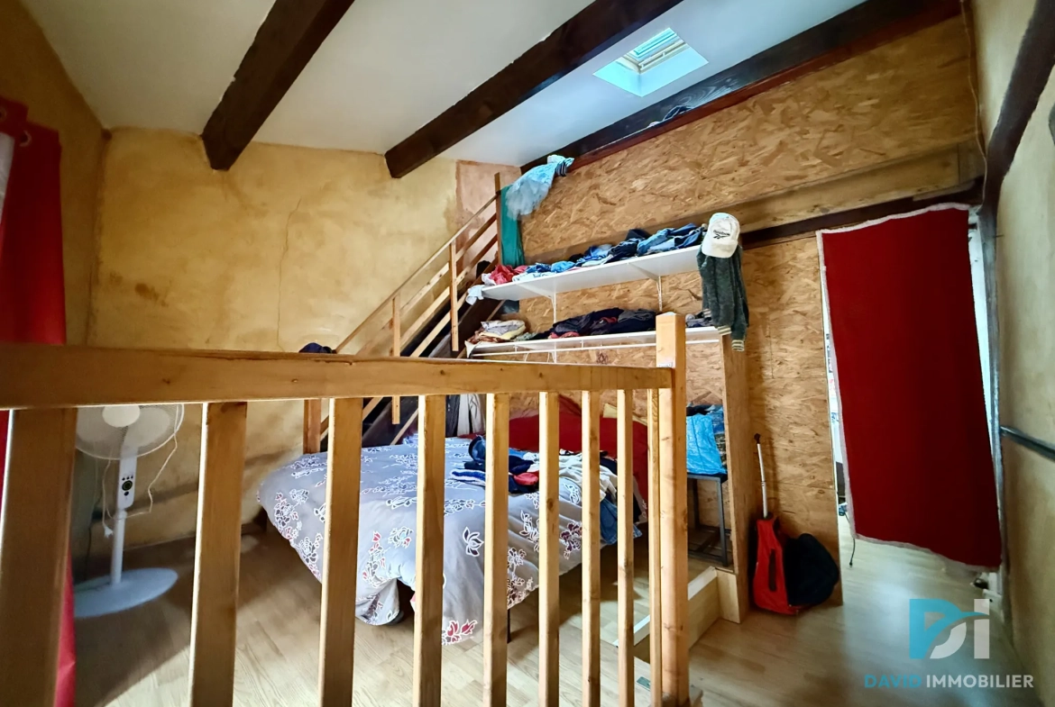 Maison de village à Saint-Thibéry de 54 m², 2 chambres, idéal pour premier achat ou investissement 