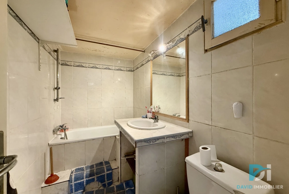 Maison de village à Saint-Thibéry de 54 m², 2 chambres, idéal pour premier achat ou investissement 