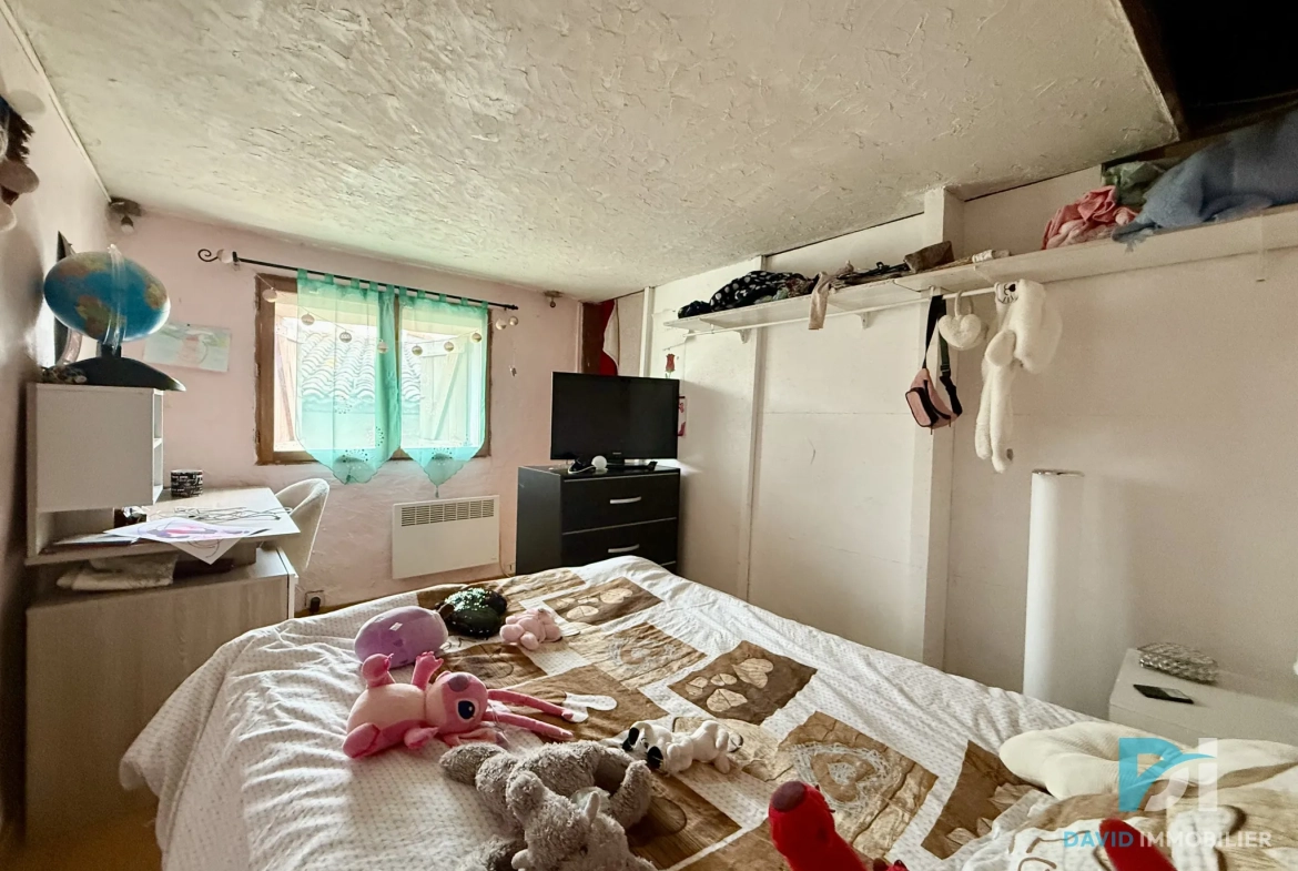 Maison de village à Saint-Thibéry de 54 m², 2 chambres, idéal pour premier achat ou investissement 