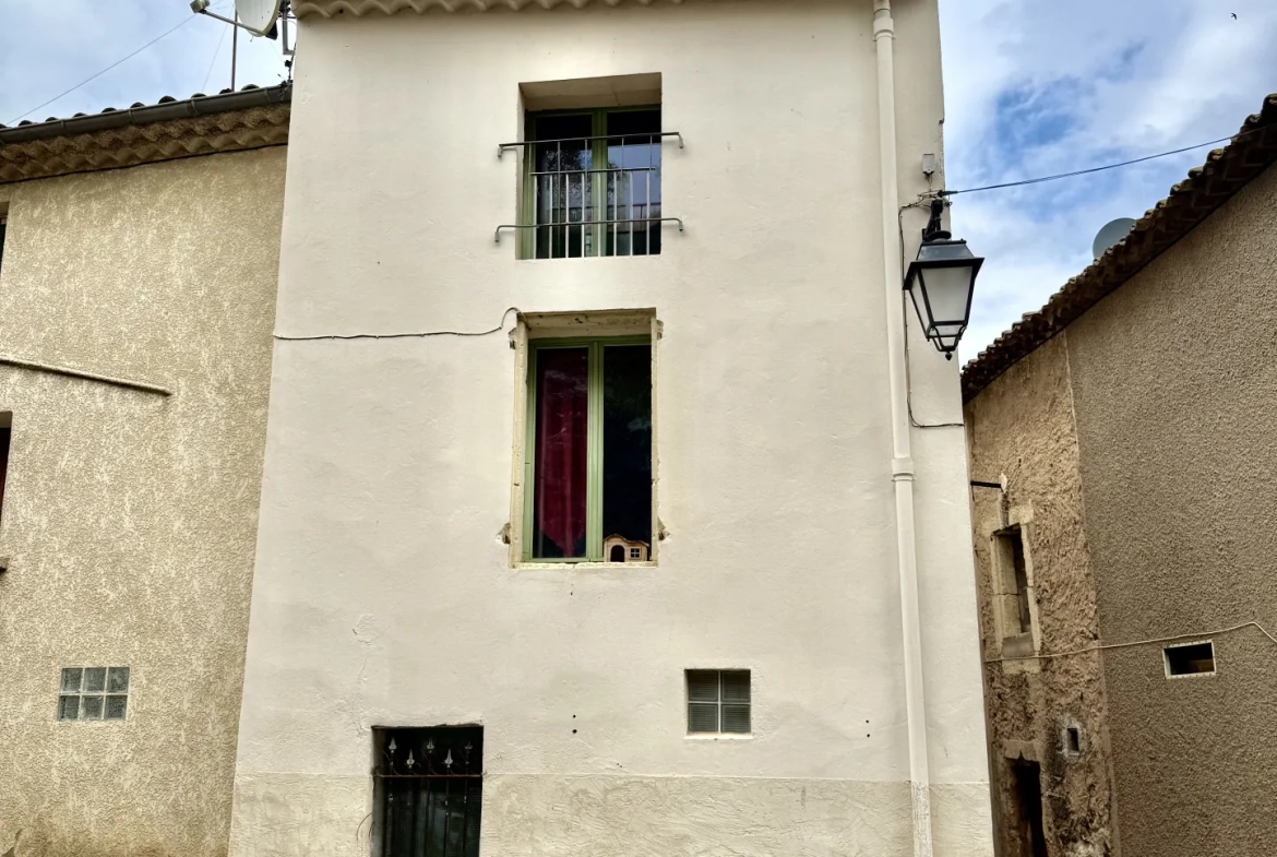 Maison de village à Saint-Thibéry de 54 m², 2 chambres, idéal pour premier achat ou investissement 