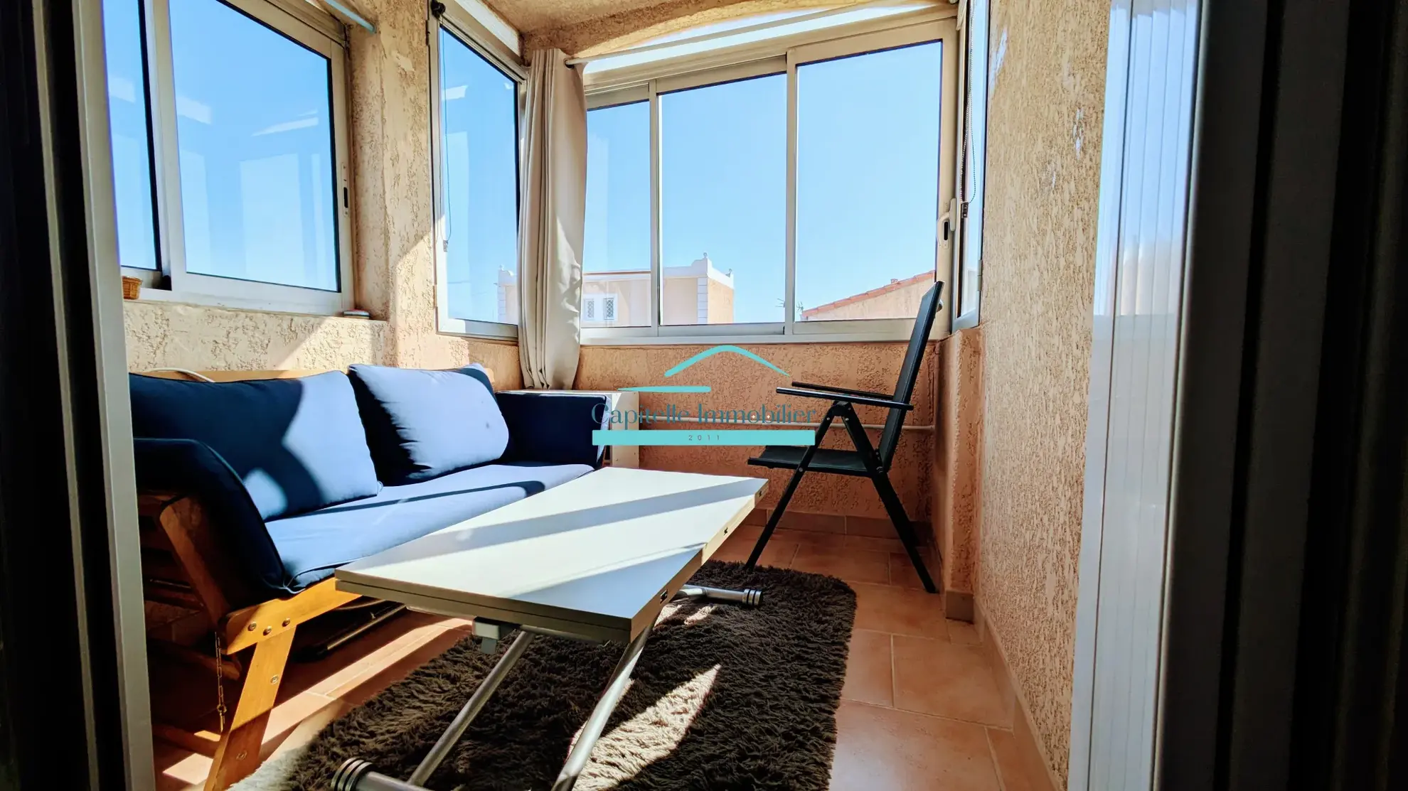 Appartement T2 de 29 m² à Frontignan Plage avec Vue Mer et Parking 