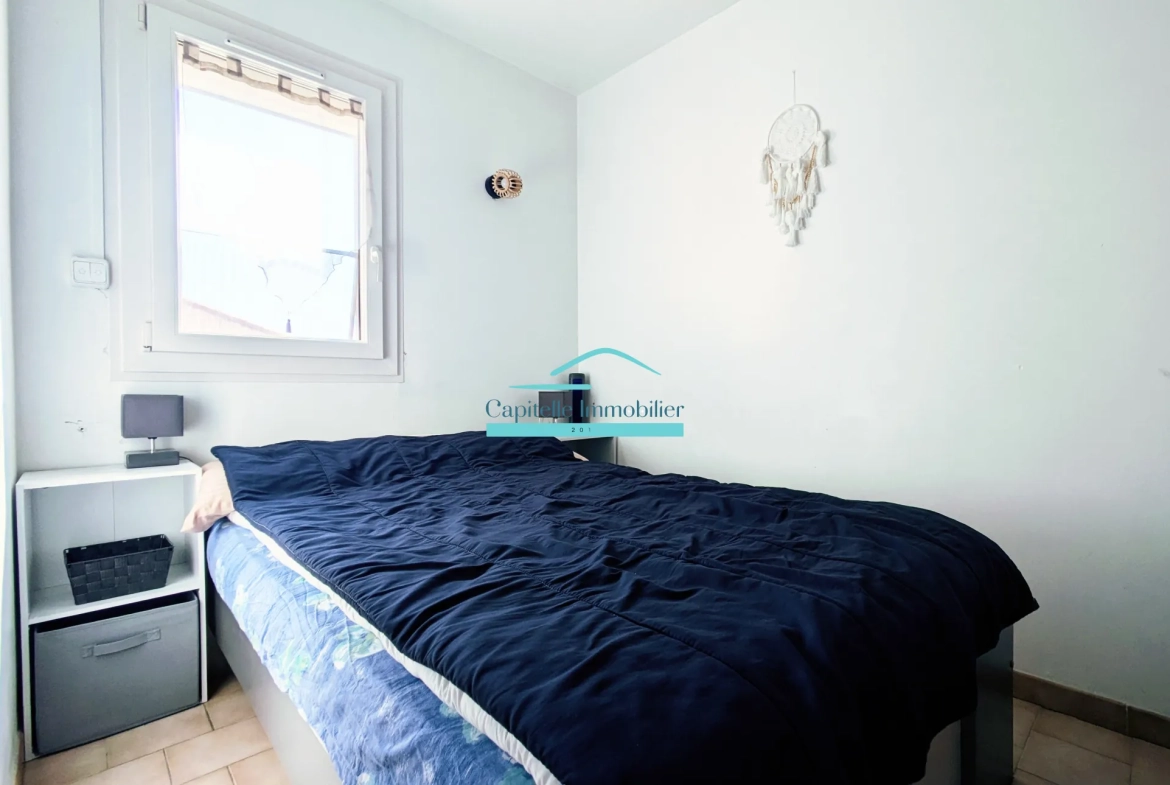Appartement T2 de 29 m² à Frontignan Plage avec Vue Mer et Parking 