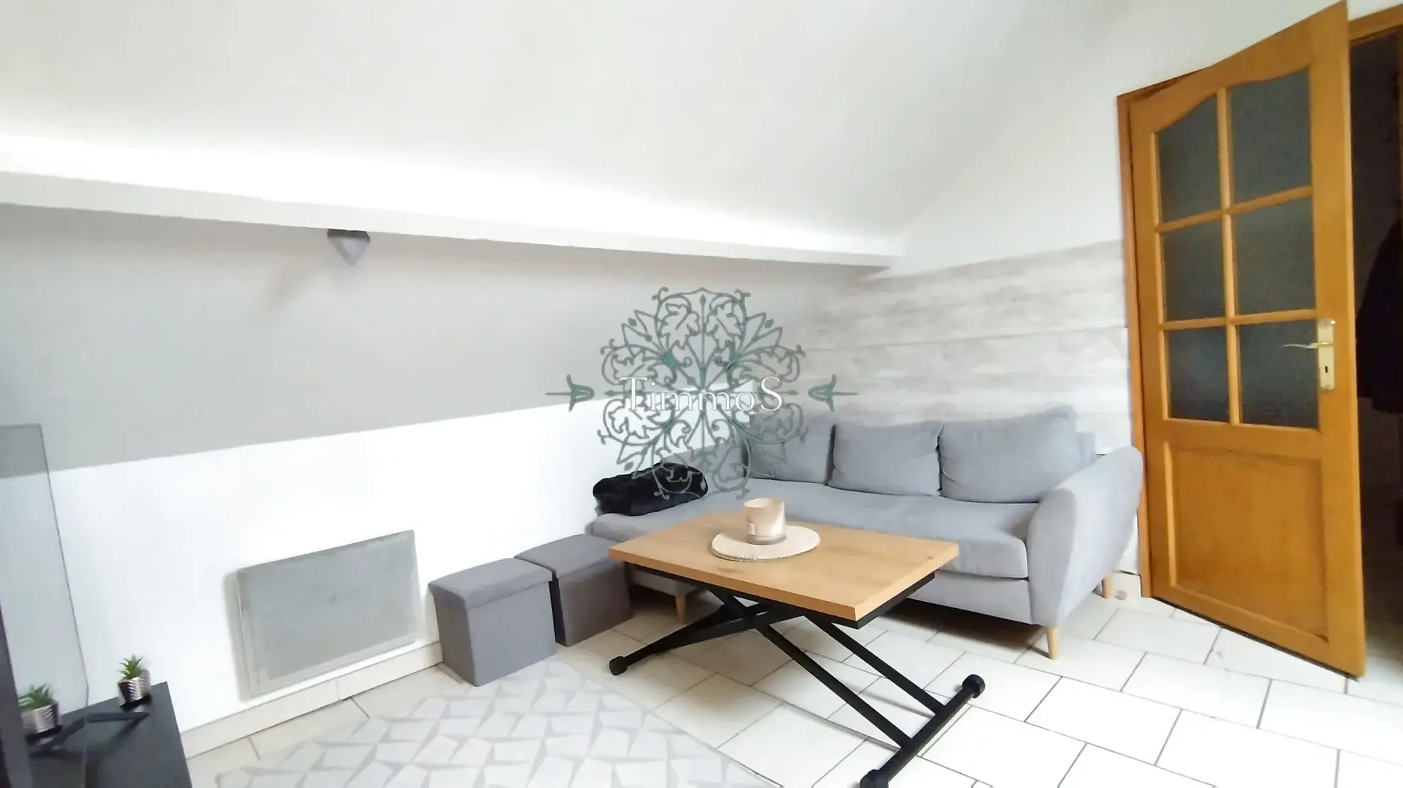 Appartement 2 pièces à vendre à L'Isle-Adam - 33 m² avec chambre et cuisine équipée 