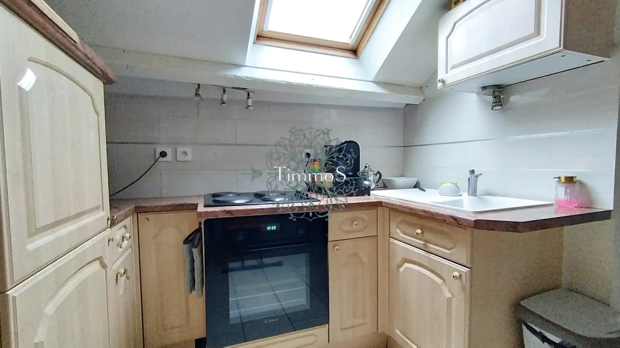 Appartement 2 pièces à vendre à L'Isle-Adam - 33 m² avec chambre et cuisine équipée 