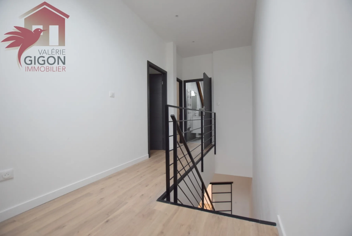 Magnifique appartement duplex F4/5 avec grande terrasse à Montbéliard 