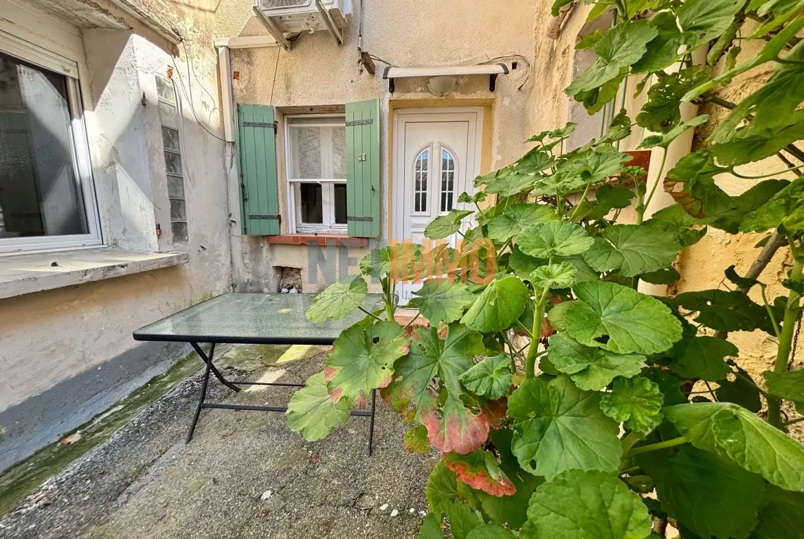 Charmante maison de village de 43 m² à Beauvoisin avec extérieur 