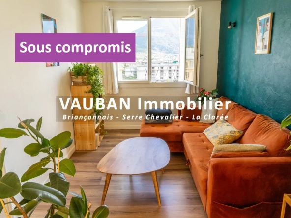 Appartement 3 pièces avec cave et parking à Briançon proche pistes