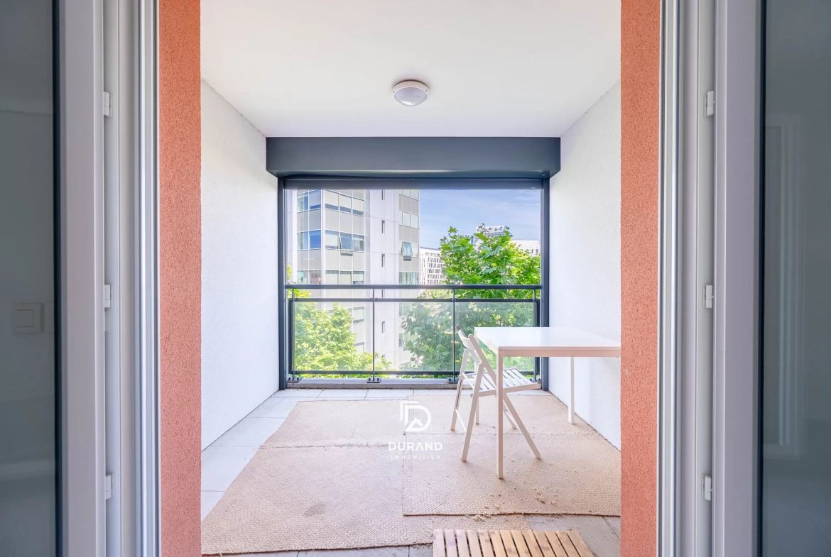 Appartement T2 avec terrasse à Marseille - Résidence moderne et sécurisée 