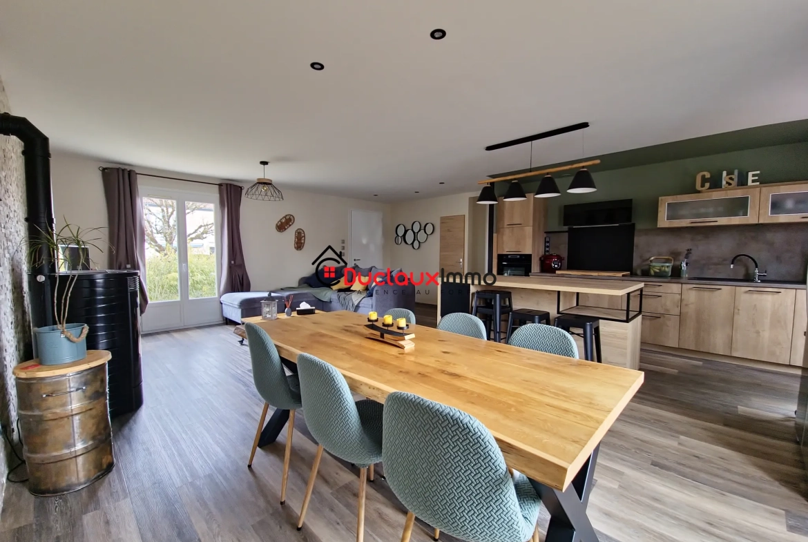 Maison de plain-pied à vendre à Aurillac avec sous-sol et terrasse 