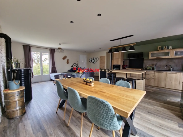 Maison de plain-pied à vendre à Aurillac avec sous-sol et terrasse