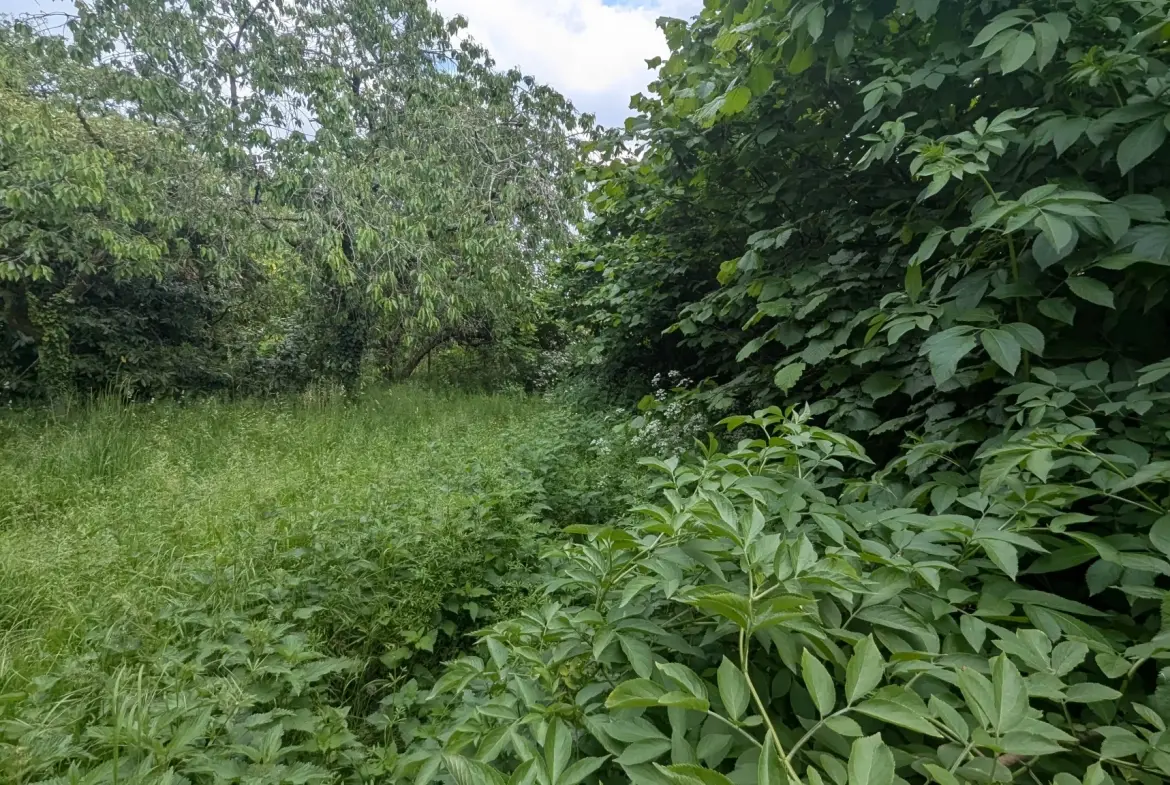 Terrain constructible de 766 m² en centre-ville de Magne – Opportunité rare 