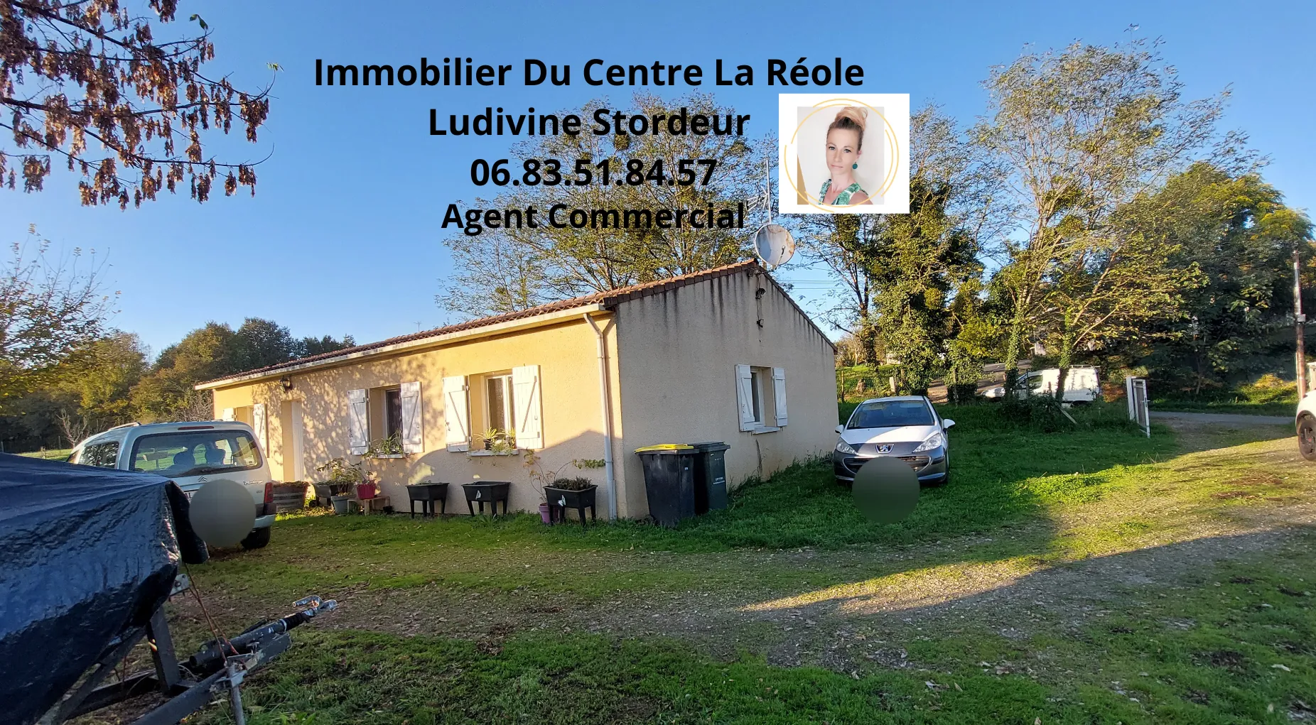 Pavillon de 97m2 à vendre avec bail en cours - Investissement sécurisé à La Reole 