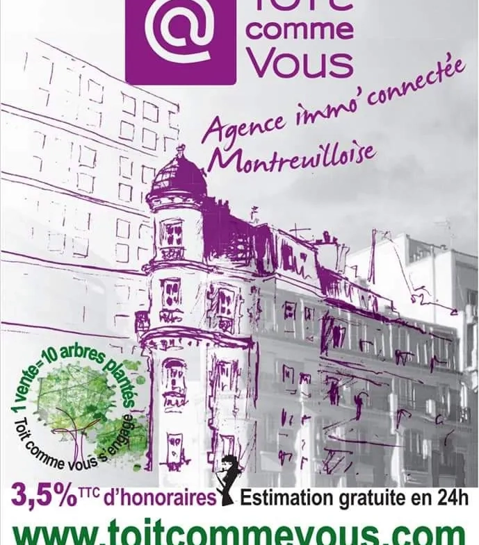 Appartement 2 pièces avec terrasse à Montreuil, rénové et calme, proximité des transports et du centre-ville 