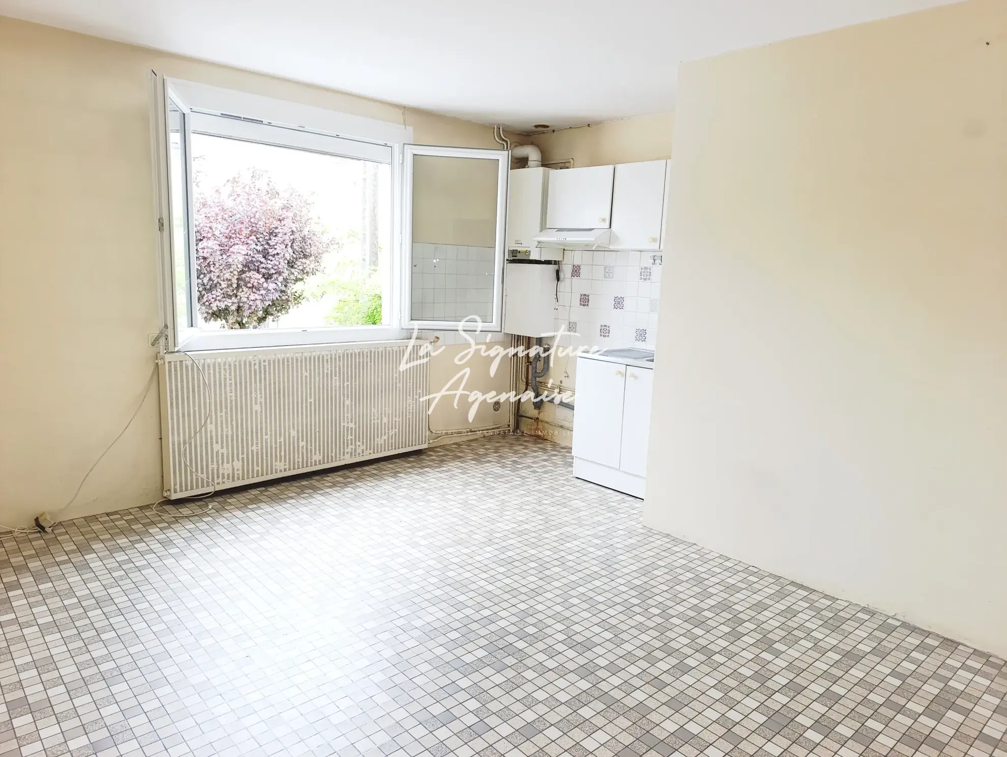 Ensemble immobilier avec maison, appartement, jardin et garage à Clermont-Dessous 