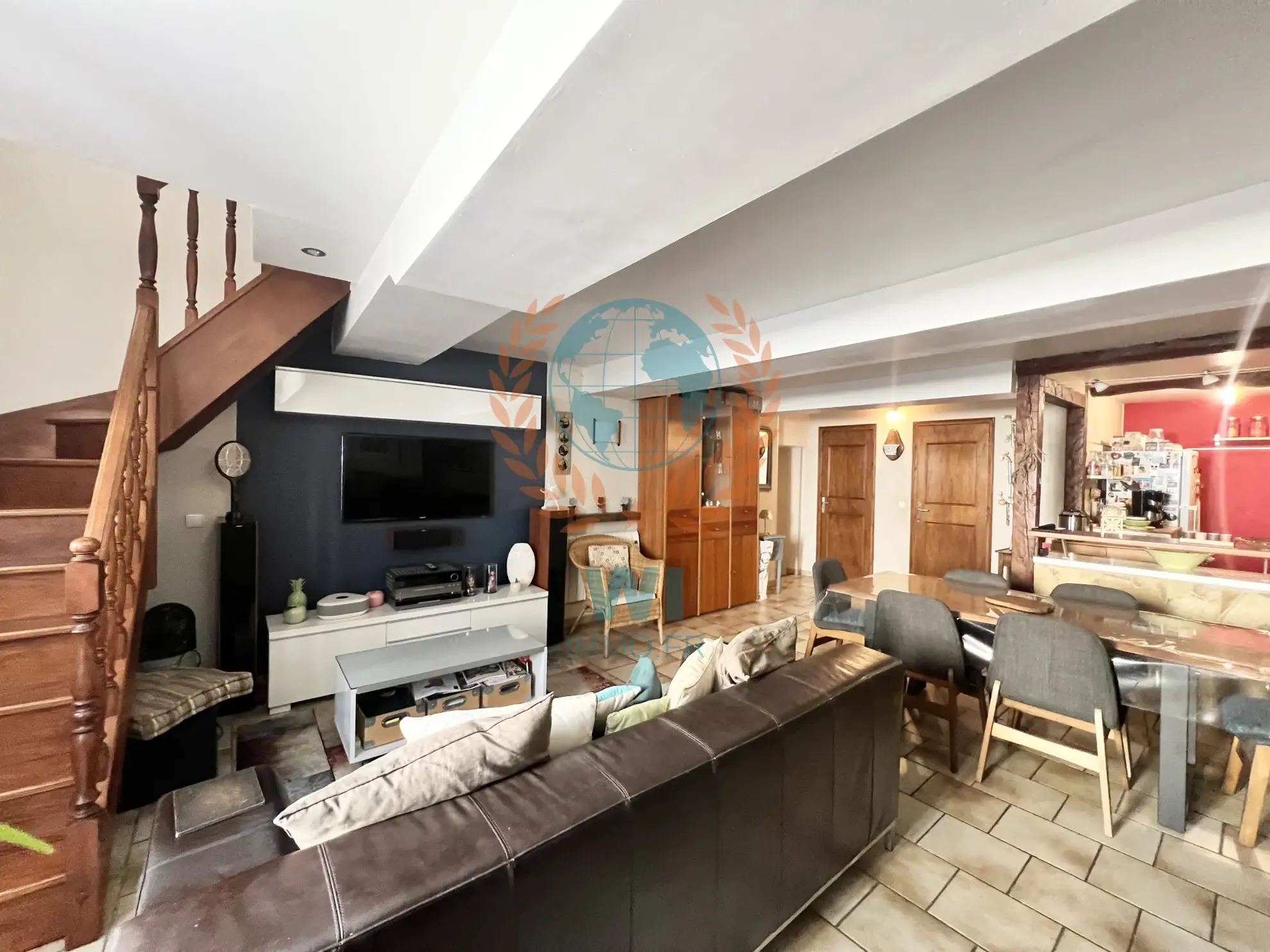 Triplex de 108 m2 avec 4 chambres au centre de Trans-en-Provence 