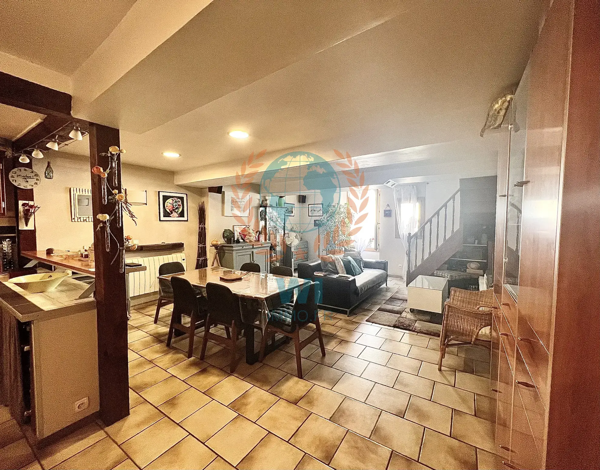 Triplex de 108 m2 avec 4 chambres au centre de Trans-en-Provence 
