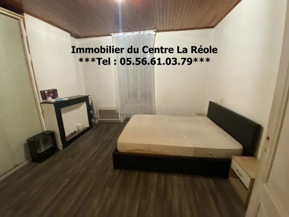 Maison de ville T3 à La Réole – Investissement locatif à saisir