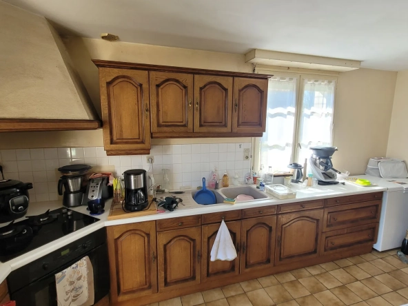 Maison de village à Cléré-sur-Layon avec terrasse et vue dégagée, 108 m² 