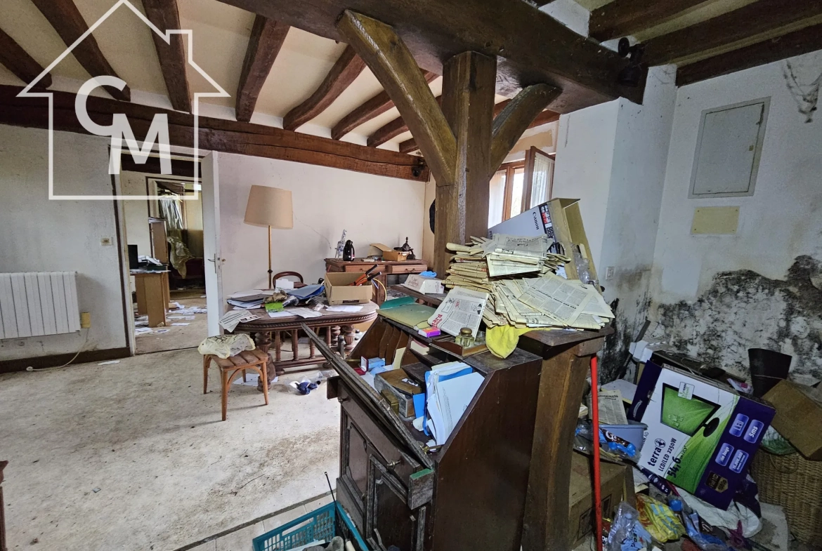Maison 3 pièces de 66 m² avec terrain de 1350 m² à Chabris 
