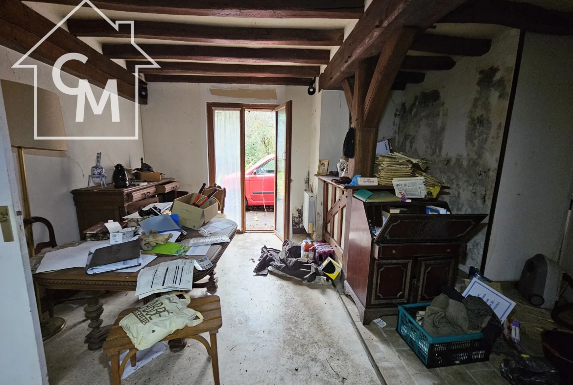 Maison 3 pièces de 66 m² avec terrain de 1350 m² à Chabris 