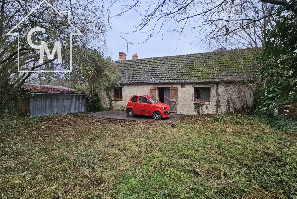 Maison 3 pièces de 66 m² avec terrain de 1350 m² à Chabris 