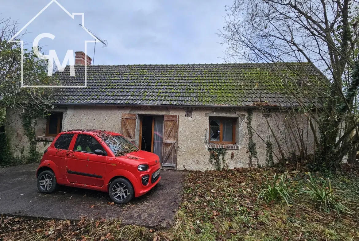 Maison 3 pièces de 66 m² avec terrain de 1350 m² à Chabris 