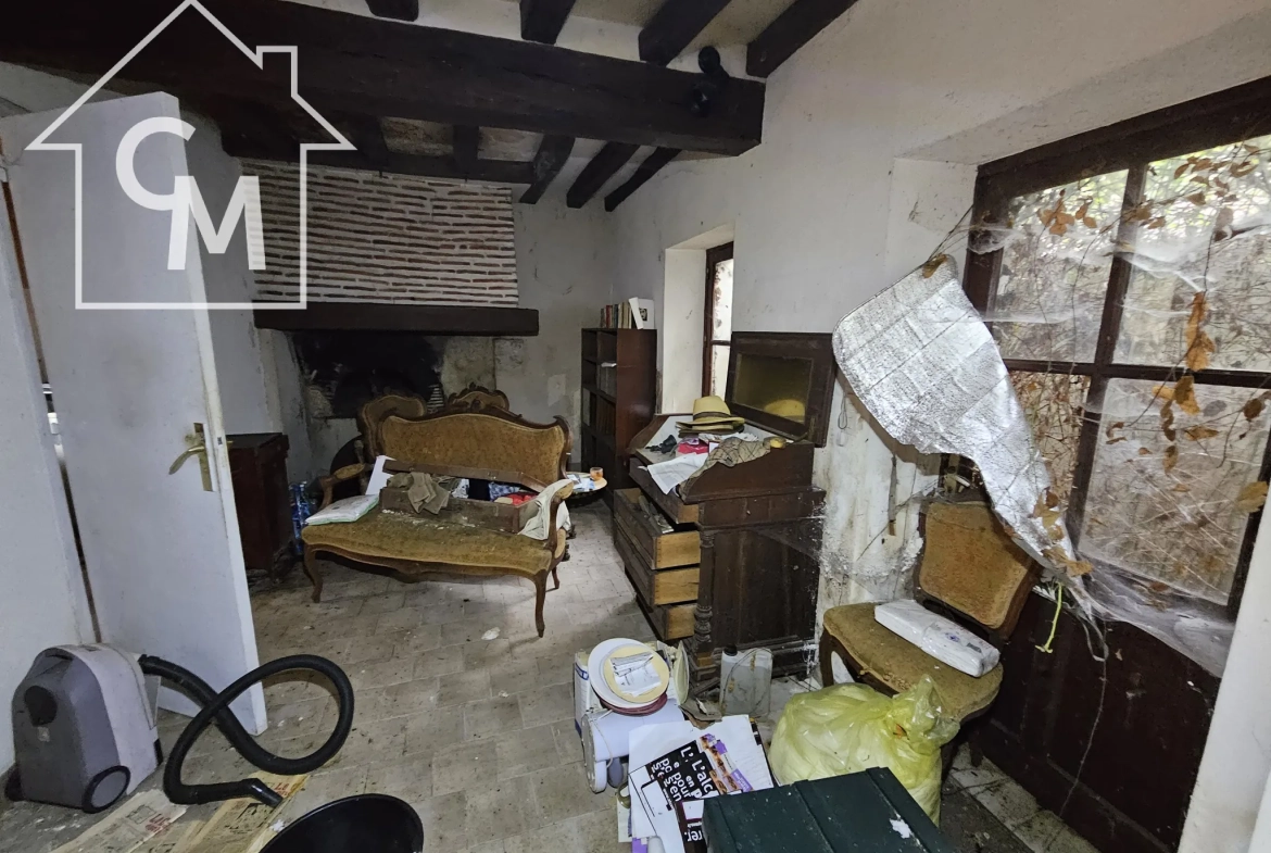 Maison 3 pièces de 66 m² avec terrain de 1350 m² à Chabris 