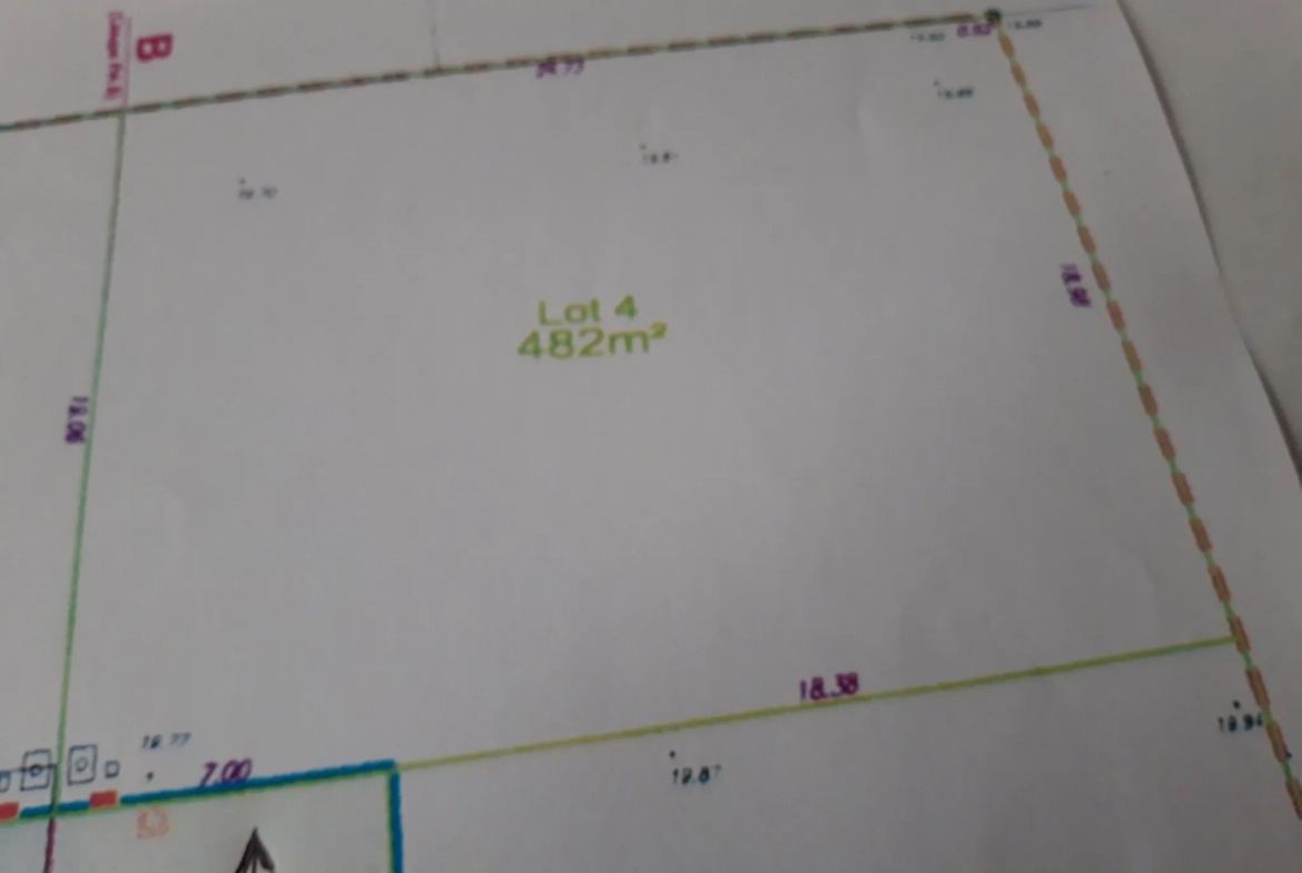 Terrain à bâtir de 482 m² à Longévillé-sur-Mer, proche plages et commerces 