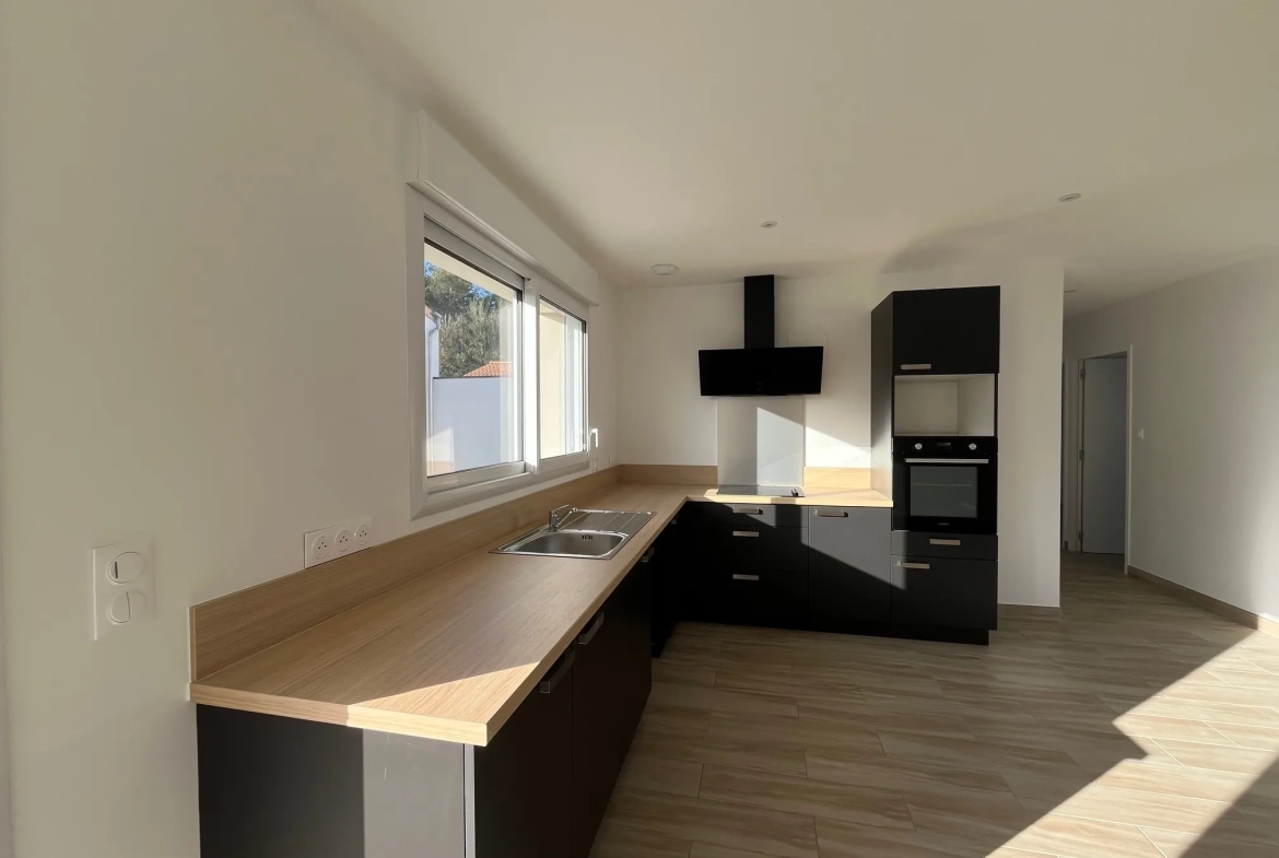 Maison neuve de 3 chambres à Saint-Jean-de-Monts avec terrasse et jardin 