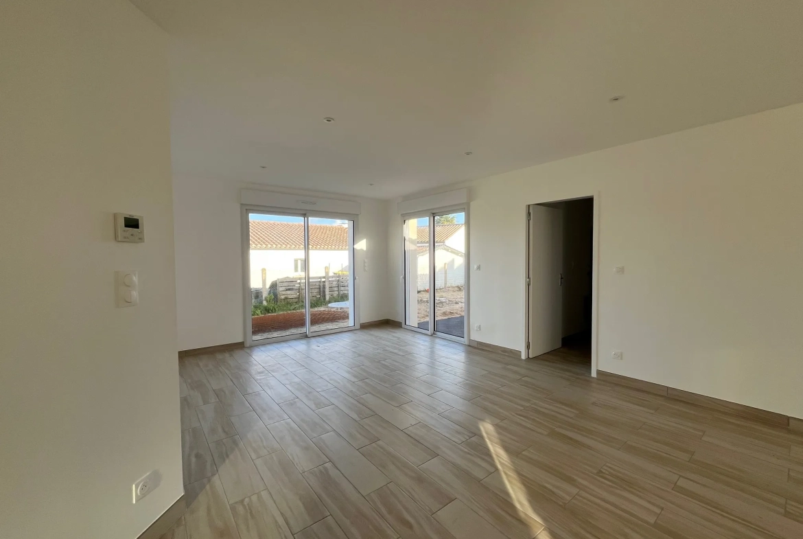 Maison neuve de 3 chambres à Saint-Jean-de-Monts avec terrasse et jardin 