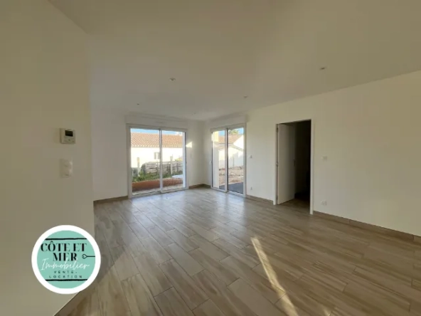 Maison neuve de 3 chambres à Saint-Jean-de-Monts avec terrasse et jardin