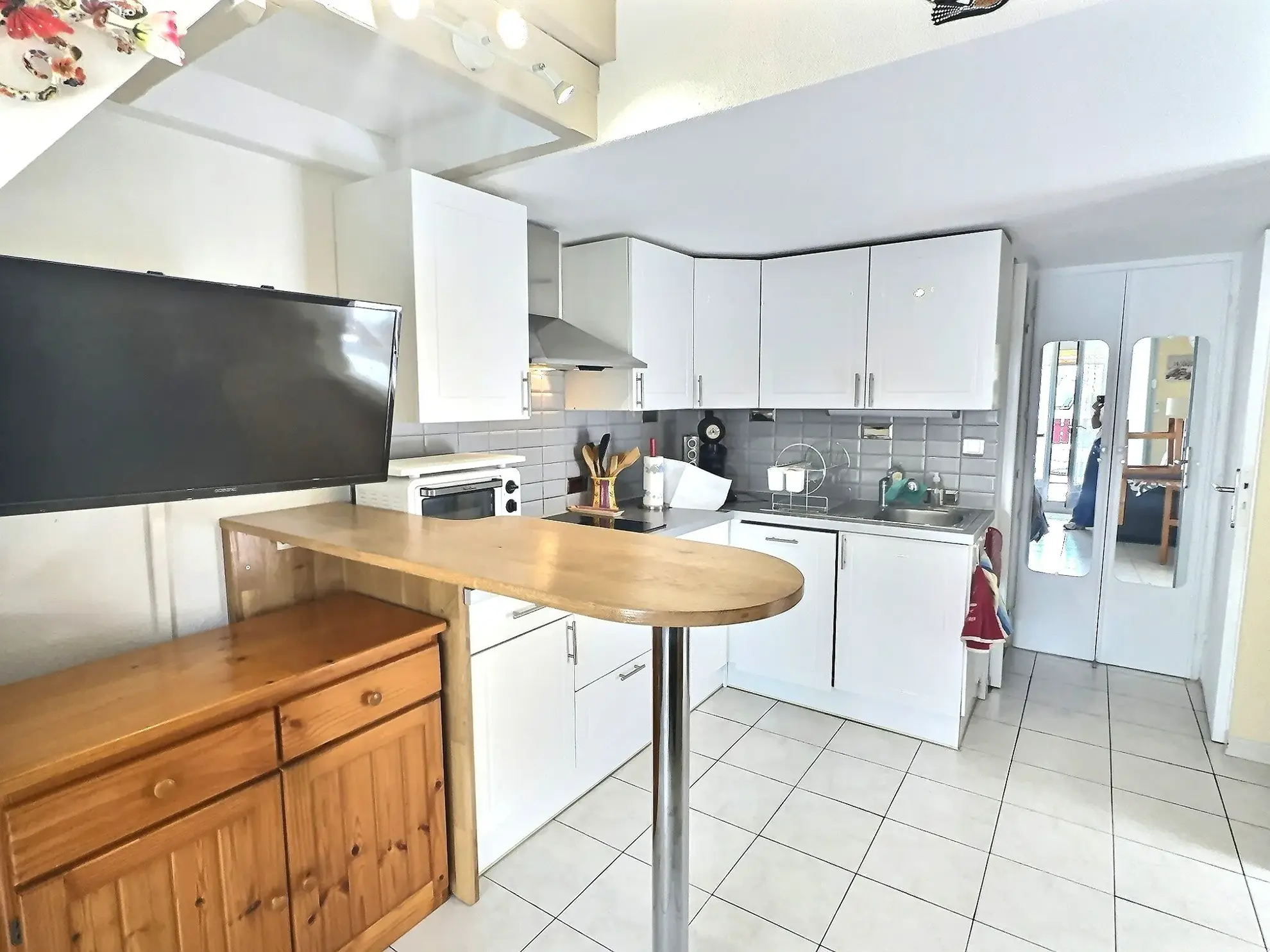 Villa avec piscine à vendre à Saint-Cyprien-Plage, 2 chambres, proche mer 