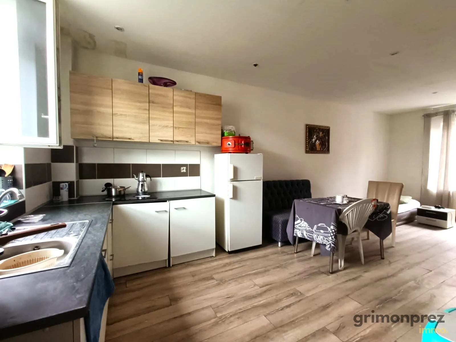 Maison d'investissement avec atelier loué à Roubaix dans le quartier de l'Hommelet 