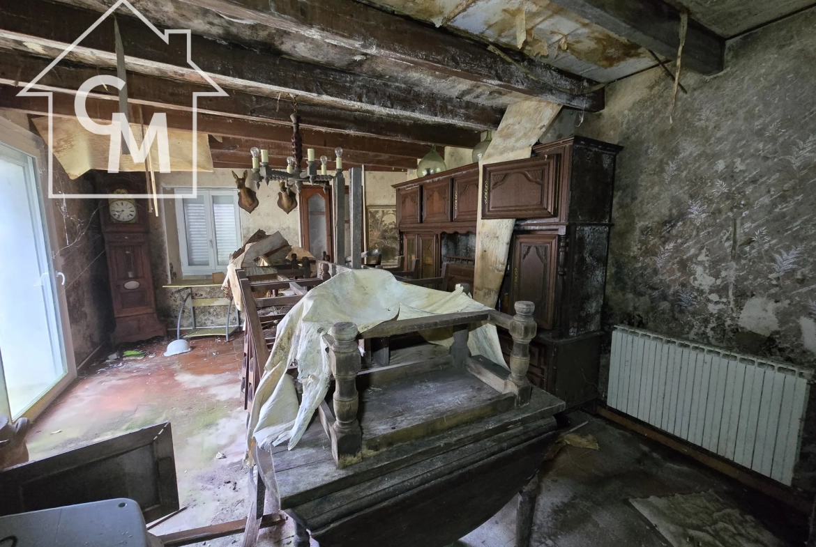 Maison à Cognac avec jardin, garage et 3 chambres – Quartier Saint Martin 