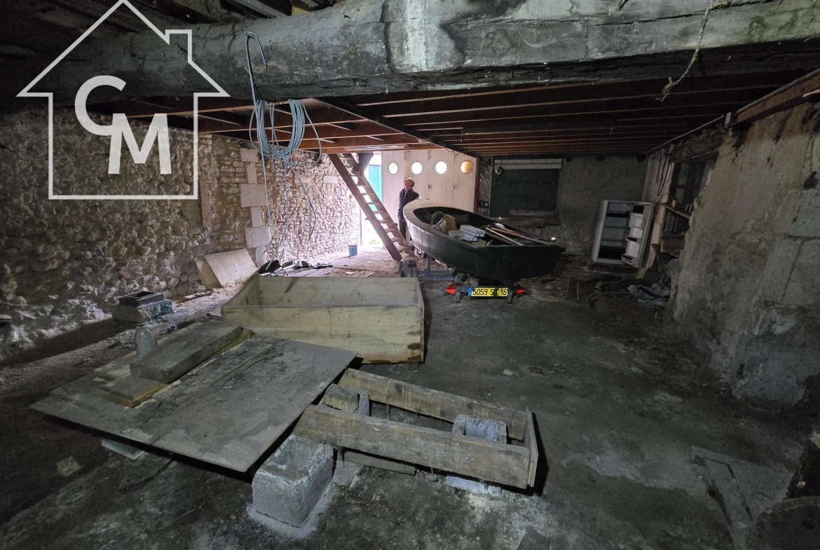 Maison à Cognac avec jardin, garage et 3 chambres – Quartier Saint Martin 