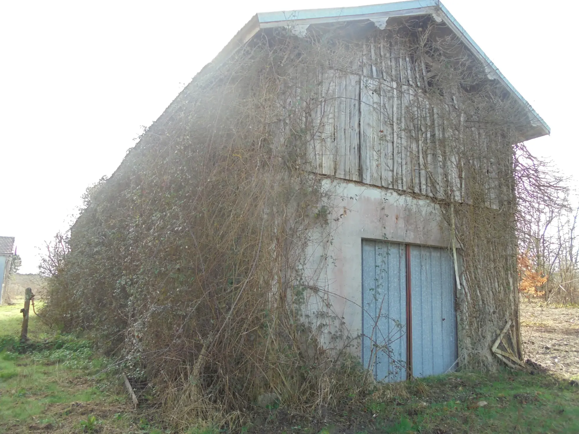 Grande propriété à rénover avec dépendances et terrains agricoles à Auros 