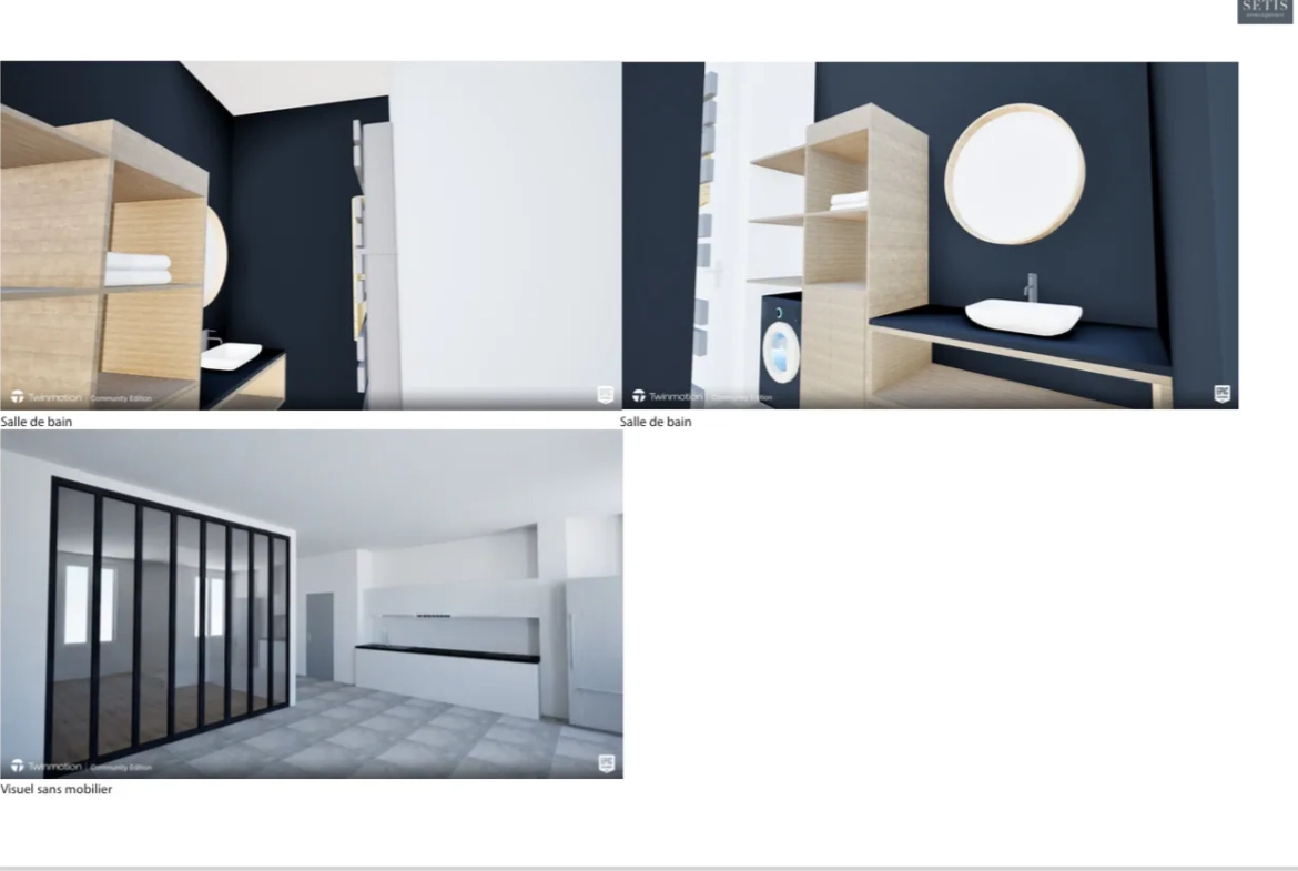 Appartement rénové de 70m² dans le Quartier La Terrasse à Saint-Étienne 