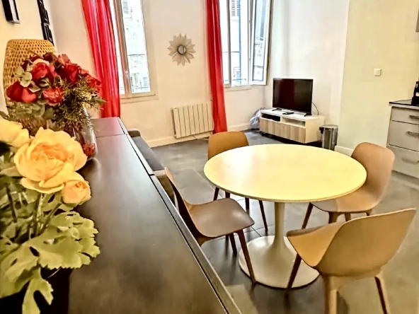 Appartement de 2 pièces à Marseille, idéal pour investissement locatif dans le Panier