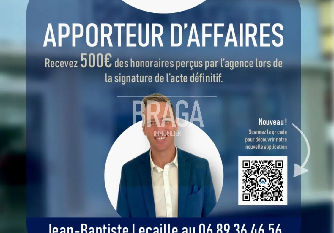 Appartement lumineux 3 chambres avec garage à Boulogne-sur-Mer 