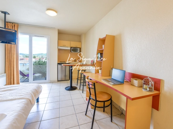Studio meublé de 18 m² à Agen — Idéal pour investissement locatif dans une résidence étudiante