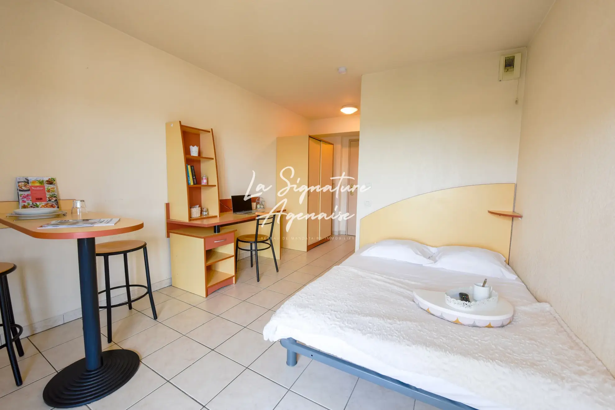 Studio meublé de 18 m² à Agen — Idéal pour investissement locatif dans une résidence étudiante 