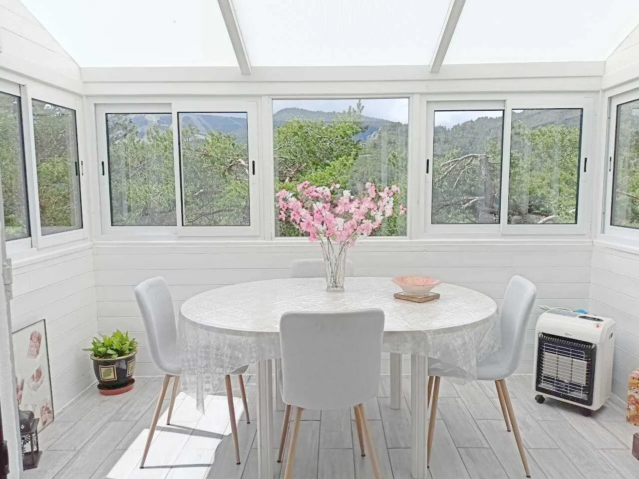 Maison individuelle de 60 m² avec jardin à Andon, Vue ski 