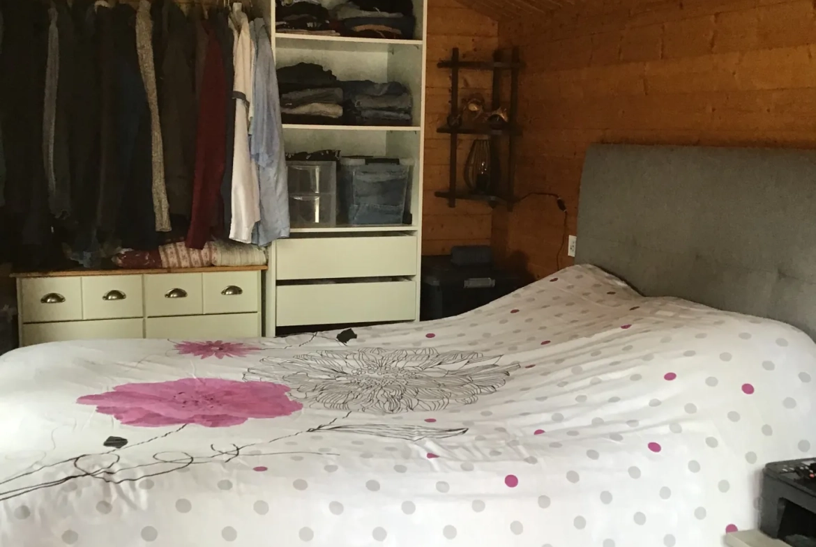 Maison individuelle de 60 m² avec jardin à Andon, Vue ski 