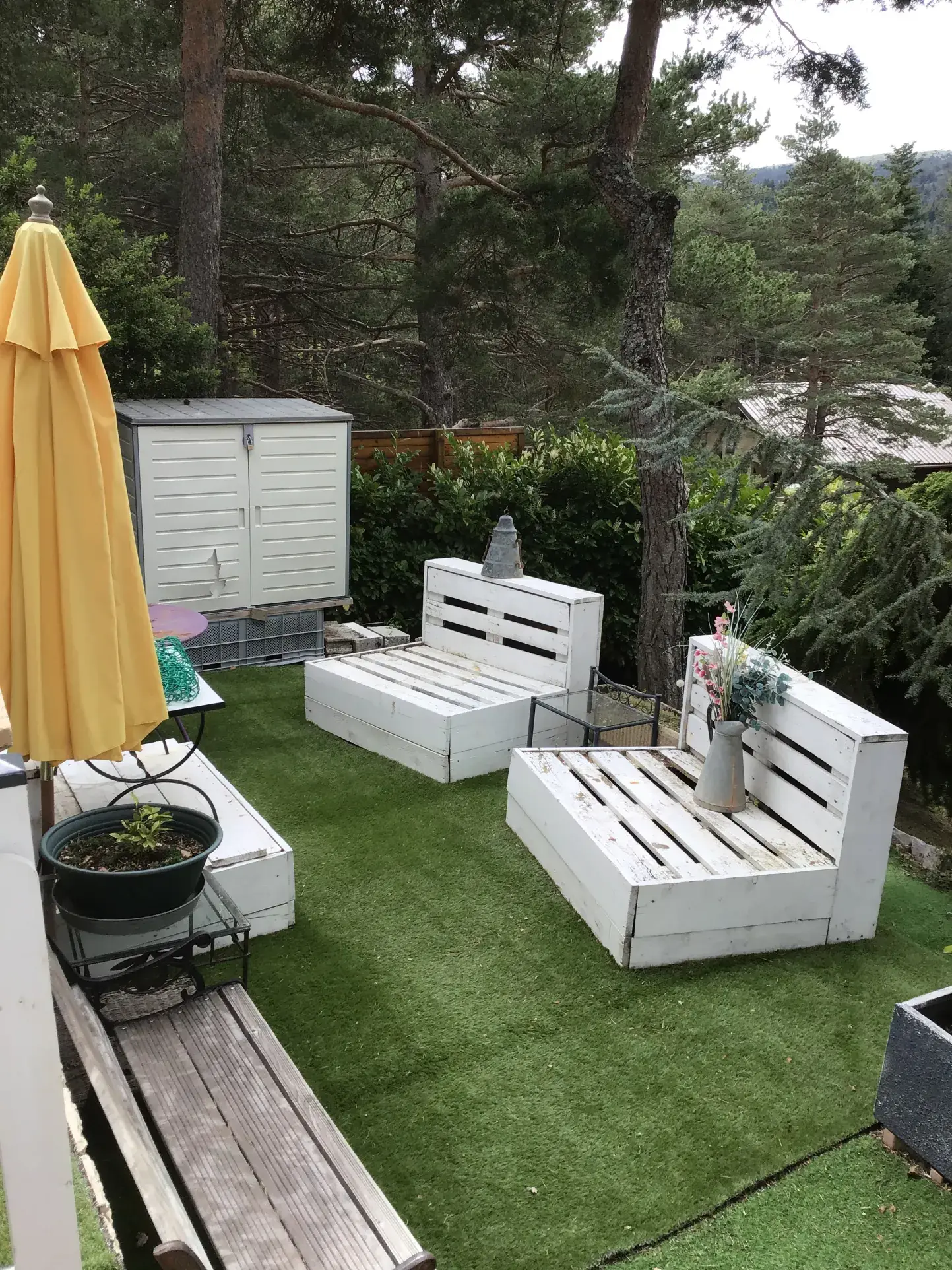 Maison individuelle de 60 m² avec jardin à Andon, Vue ski 
