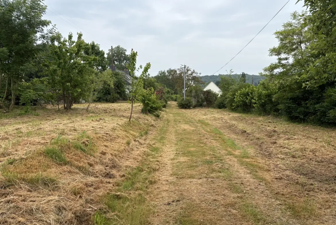 Maison à rénover de 55 m² avec grand terrain constructible à Plumeliau Bieuzy 