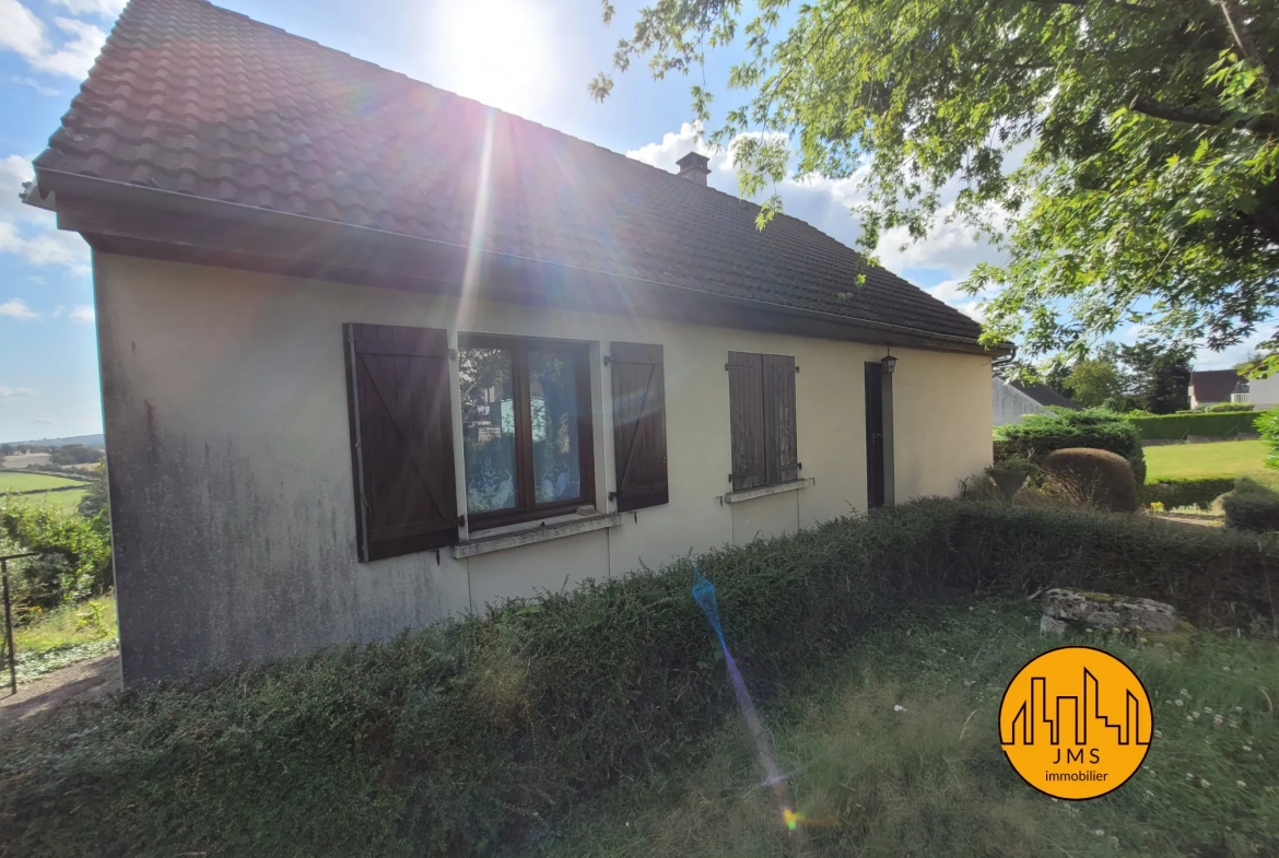 Maison familiale avec jardin à Tronget - 90 m², 3 chambres, terrain de 675 m² 